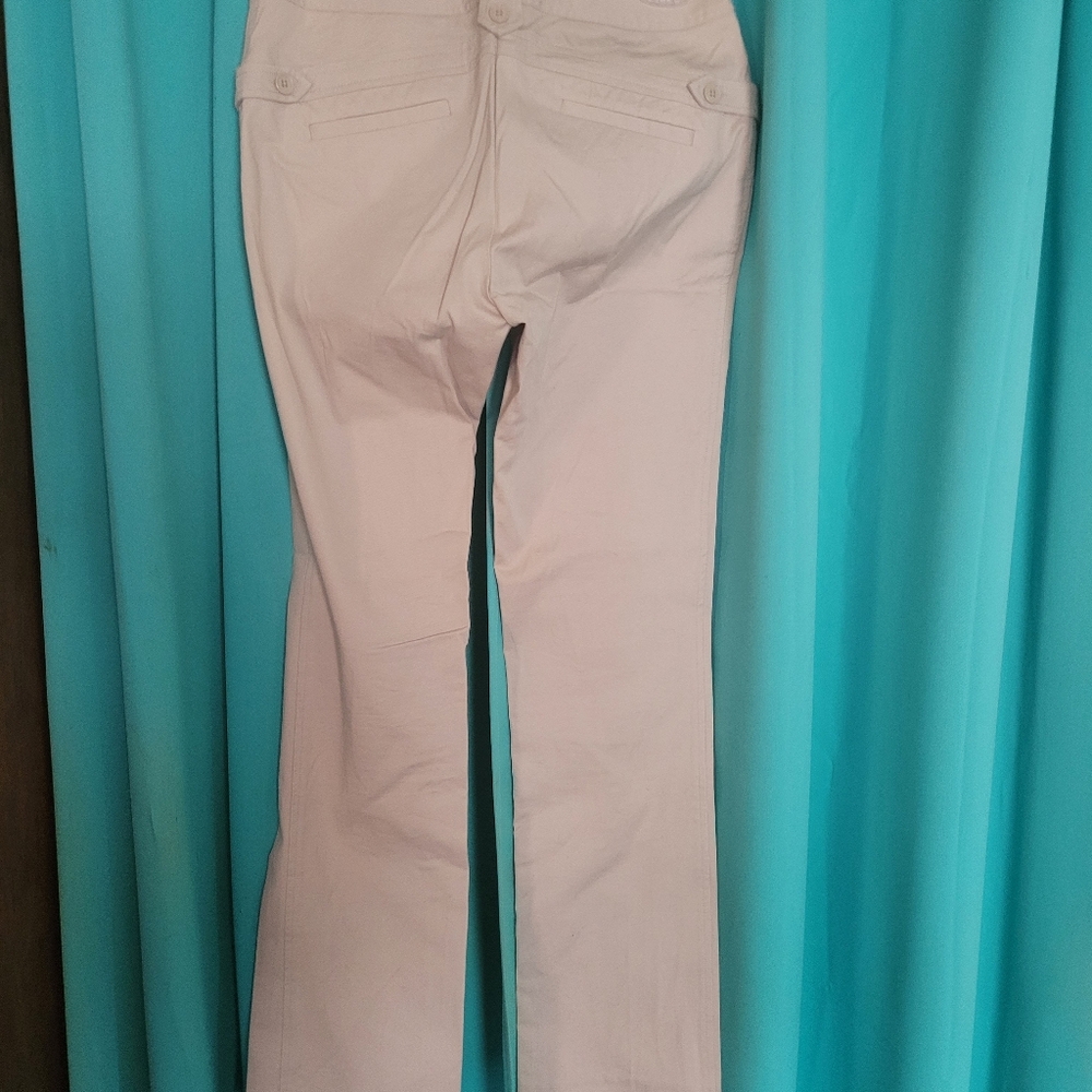 Body By Victoria Beige Straight Leg Pants Size 6 - Picture 2 of 8